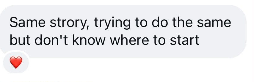 DM: Same story, trying to do the same but don't know where to start